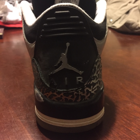 Air Jordan 3 Wolf Grey Cements - Picture 6 of 8